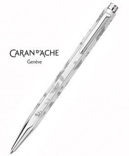 Stylo bille Caran d'Ache Ecridor FLOWERS palladié 890.017