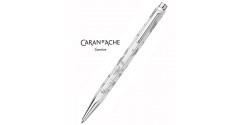 Stylo bille Caran d'Ache Ecridor FLOWERS palladié 890.017