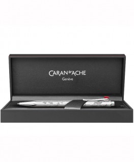 ecrin Stylo bille Caran d'Ache Ecridor FLOWERS palladié 890.017