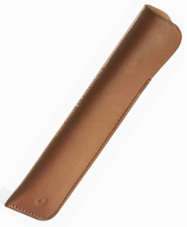 Etui Caran d'Ache 1 Stylo Cuir Camel 6801.055