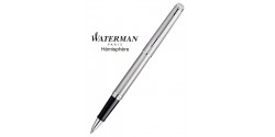 Stylo Roller Waterman Hémisphère Acier Satiné CT Réf_S0920450