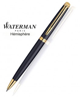 Stylo Bille Waterman Hémisphère Noir Mat GT réf S0920770