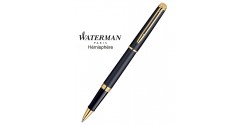 Stylo Roller Waterman Hémisphère Noire Mate GT réf S0920750