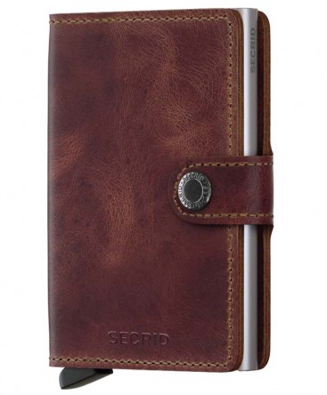 Secrid Miniwallet Vintage Brown MV-BROWN