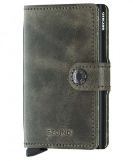 Secrid Miniwallet Vintage Olive-Black MV-OLIVE-BLACK