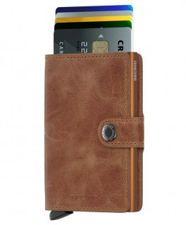 Secrid Miniwallet Vintage Cognac-Rust MV-COGNAC-RUST