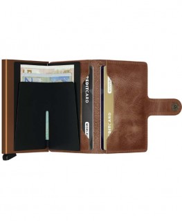 Secrid Miniwallet Vintage Cognac-Rust MV-COGNAC-RUST