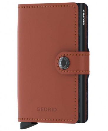 Secrid Miniwallet Matte Brick-Black MM-BRICK-BLACK