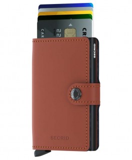 Secrid Miniwallet Matte Brick-Black MM-BRICK-BLACK