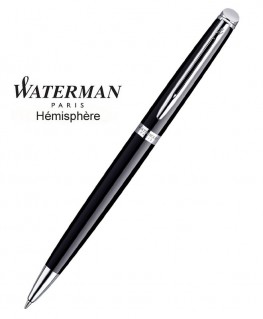 Stylo Bille Waterman Hémisphère Laque Noire CT réf S0920570