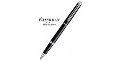 Stylo Roller Waterman Hémisphère Laque Noire CT réf S0920550