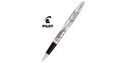 Stylo Roller Pilot Carpe Silver Argent Massif Réf_BLKN-50S-KOIF