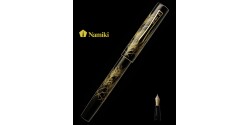 Stylo Plume Namiki Yukari Chinkin Suzuki Herbes d'Argent réf FNVC-10M-SU