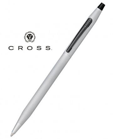 Stylo Bille Cross Century Classic PVD Chromé Brossé réf AT0082-124