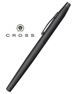 Stylo Roller Cross Century Classic PVD Noir Brossé réf AT0085-122