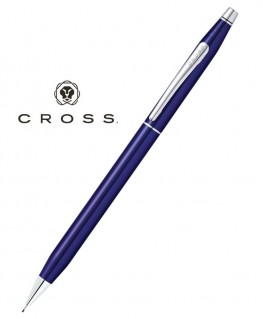 Stylo Mine Cross Century Classic Laque Bleue Translucide réf AT0083-112