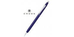 Stylo Mine Cross Century Classic Laque Bleue Translucide réf AT0083-112