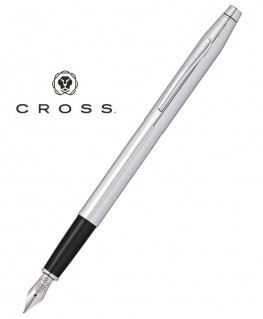 Stylo Plume Cross Century Classic Chromé Poli réf AT0086-108FS