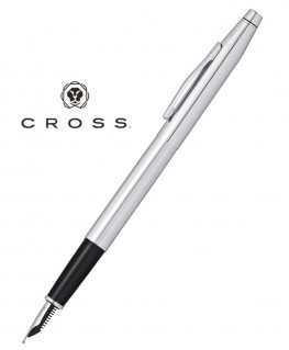 Stylo Plume Cross Century Classic Chromé Poli réf AT0086-108FS