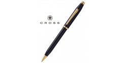 Stylo Bille Cross Century 2 Laque Noire réf 412WG-1