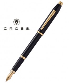 Stylo Plume Cross Century 2 Laque Noire réf 419-1FF