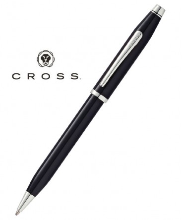 Stylo Bille Cross Century 2 Laque Noire réf AT0082WG-102