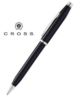 Stylo Bille Cross Century 2 Laque Noire réf AT0082WG-102