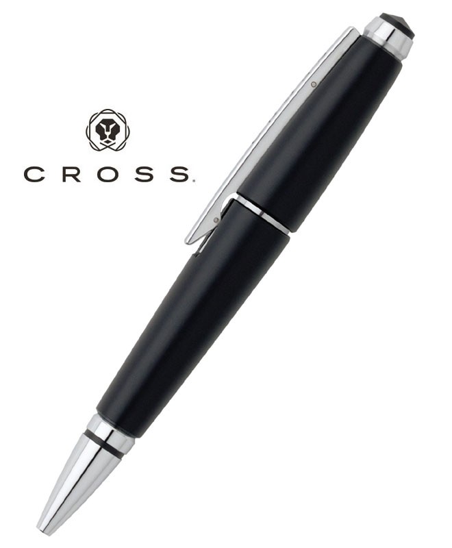 Stylo Bille Prestige CROSS Modèle Edge Rétractable A209 - Noir - Excellent état