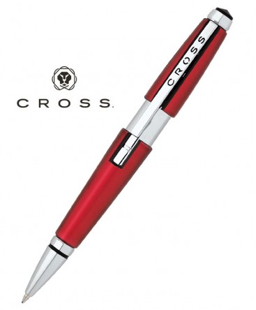 Stylo Roller convertible Cross Edge Rouge Satiné Réf_AT0555-7