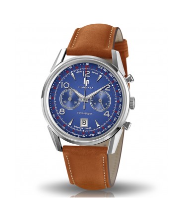 montre-lip-himalaya-40mm-chronographe-cadran-bleu-ref-671597