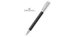 stylo-roller-faber-castell-ambition-resine-noire-brossée-ref_148110