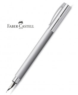 stylo-plume-faber-castell-ambition-metal-brosse-ref_148390