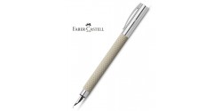 Stylo-Plume-Faber-Castell-Ambition-OpArt-White Sand-réf_149620