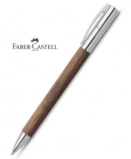 Stylo-Bille-Faber-Castell-Ambition-Bois-de-Noyer-réf_148531