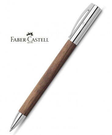 Stylo-Bille-Faber-Castell-Ambition-Bois-de-Noyer-réf_148531