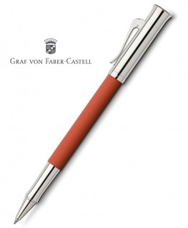 stylo-roller-graf-von-faber-castell-guilloche-orange-ref_146517