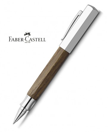 stylo-roller-faber-castell-ondoro-chene-fume-147518