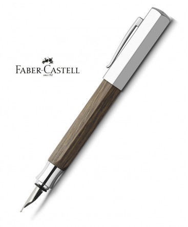 stylo-plume-faber-castell-ondoro-chene-fume-147580