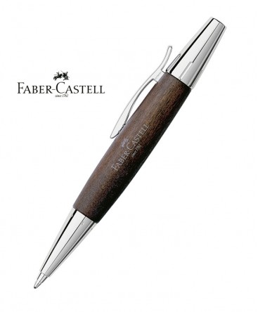 stylo-bille-faber-castell-e-motion-bois-de-poirier-moka-148381