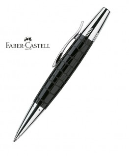 stylo-bille-faber-castell-e-motion-resine-croco-noir-148350