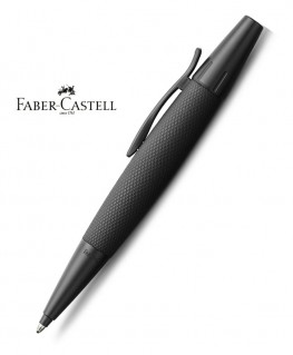 stylo-bille-faber-castell-e-motion-aluminium-pure-black-148690 