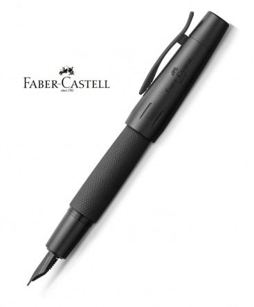 stylo-plume-faber-castell-e-motion-aluminium-pure-black-148620