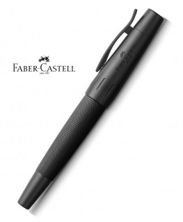 stylo-plume-faber-castell-e-motion-aluminium-pure-black-148622-ferme