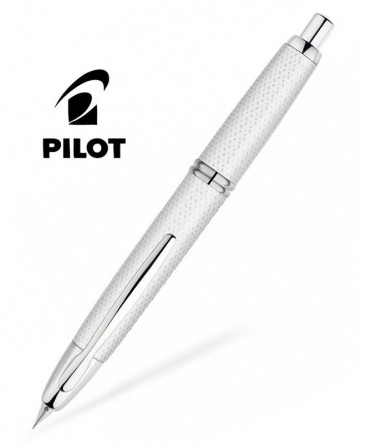 stylo-plume-pilot-capless-graphite-blanc-attributs-rhodies-ref_FC-1500RRRKW-M