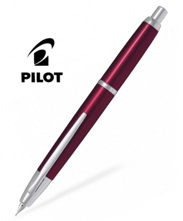 stylo-plume-pilot-capless-decimo-rouge-attributs-rhodies-ref_FCT-1500RRR-M
