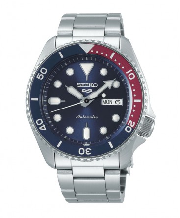 montre-homme-seiko5-automatique-3 aiguilles-ref_SRPD53K1