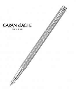 stylo-plume-caran-d'ache-ecridor-chevron-palladie-ref_958.286