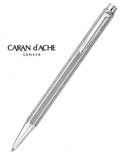 stylo-bille-caran-d'ache-ecridor-maille-milanaise-palladie-ref_890.345