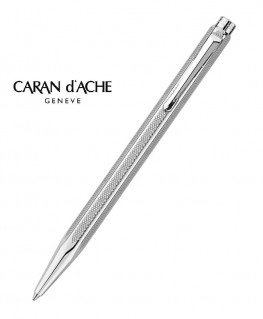 Stylo bille Caran d'Ache Rétro argenté palladié