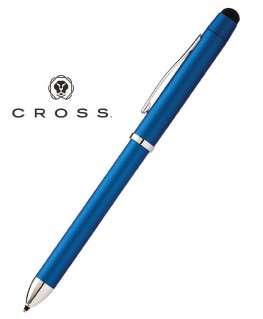 stylo-cross-multifonctions-tech3-bleu-metallique-ref_AT0090-8